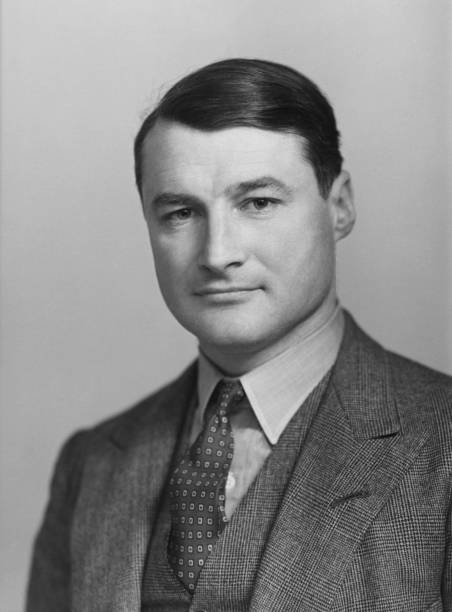 Former Royal Navy officer, Captain Robert Ryder VC around the time he stood as the Conservative Party candidate for Merton and Morden at the 1950...