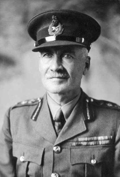 Sir Ronald Forbes Adam , Adjutant General to the British Armed Forces during World War II, October 1942.