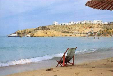 A quiet Beach at Sharm el-Sheikh