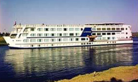 One of the Movenpick Nile Cruise Boats, ture floating Hotels